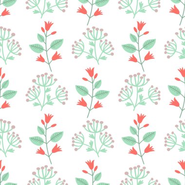 Kusursuz çiçek deseni