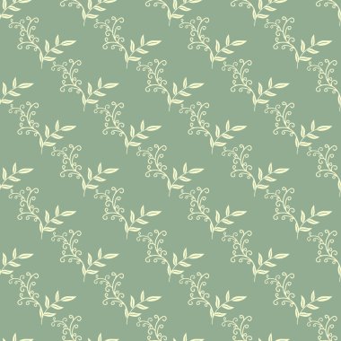 Dikişsiz yeşillik desen