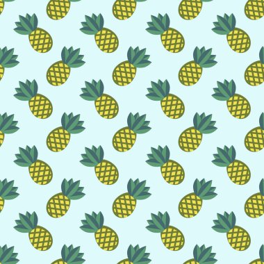 Dikişsiz ananas deseni