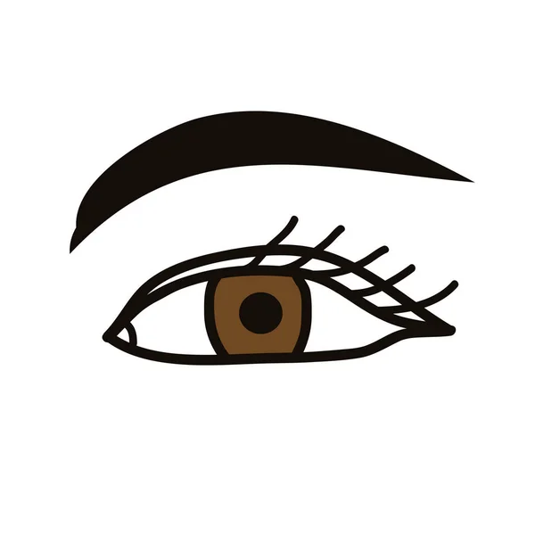 Eye vector icon — Stock Vector