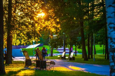 Victory Park Ufa, Bashkortostan, Rusya Federasyonu.