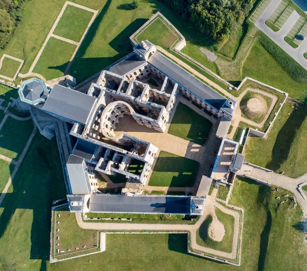 Oude Verwoeste Kasteel Krzyztopor Ujazd Polen Gebouwd 17E Eeuw Geruïneerd — Stockfoto