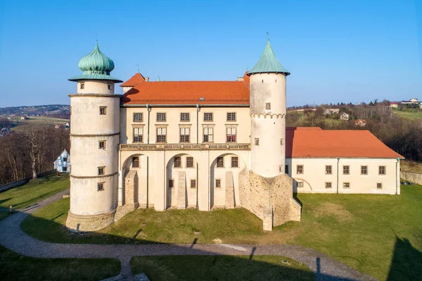 Stary zamek w Wisniczu, Polska — Zdjęcie stockowe