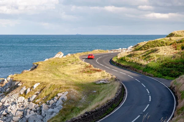 Antrim Kuzey İrlanda, İngiltere'de sahil yolu