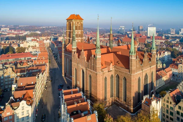 Saint Mary Cathedral in Gdansk, Poland — Stock Photo, Image