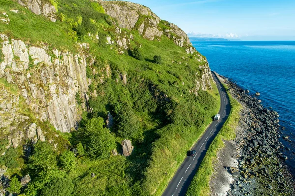 Route côtière Causeway en Irlande du Nord, Royaume-Uni — Photo