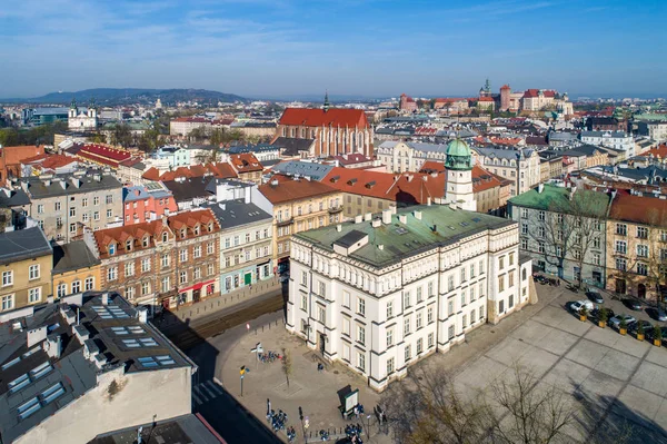 Cracóvia, Polónia. Câmara Municipal de Kazimierz — Fotografia de Stock