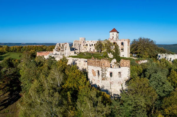 Tenczyn castle in Rudno, Polonia — Fotografia de Stock