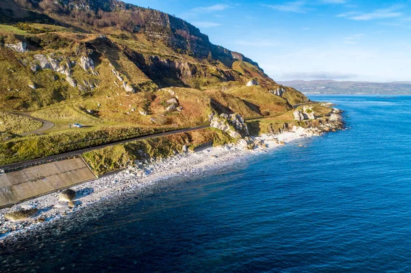 Côte Est Irlande Nord Route Côtière Causeway Alias Antrim Coast — Photo