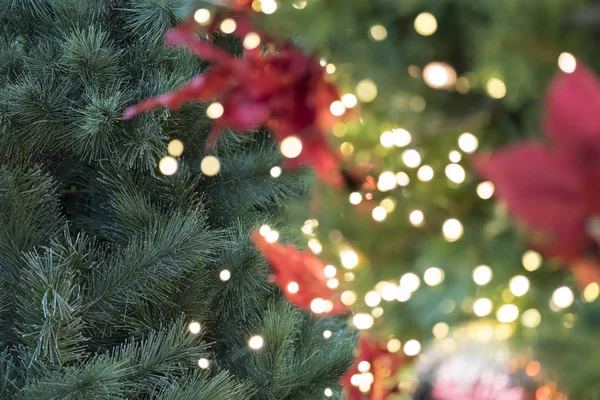 Palle Albero Natale Primo Piano Decorazioni Tradizionali Nuovo Anno — Foto Stock