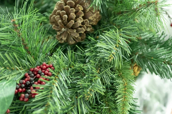 Decorazioni Natale Ghirlande Palle Vacanza Anno Nuovo — Foto Stock