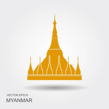 Myanmar seyahat hedef, Yangon sembolü, Shwedagon pagoda, turizm kavramı, kültür ve mimari, ünlü