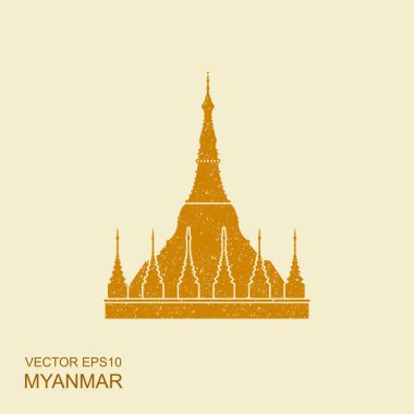 Yangon, Myanma sembol simge Shwedagon Pagoda