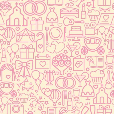 Modern doğrusal unsurları ile sorunsuz arka plan düğün