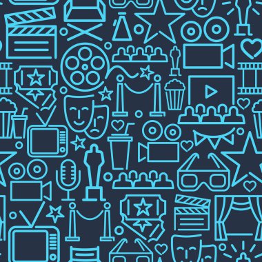 Modern doğrusal unsurları ile sinema sorunsuz arka plan