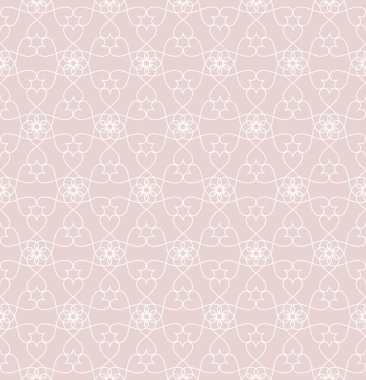 Çiçek elementleri ile yaratıcı dikişsiz desen