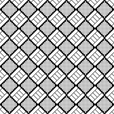Yaratıcı minimalist geometrik dikişsiz desen, dokulu arka plan 