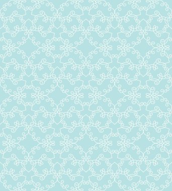 Çiçek elementleri ile yaratıcı dikişsiz desen