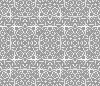 Çiçek elementleri ile yaratıcı dikişsiz desen