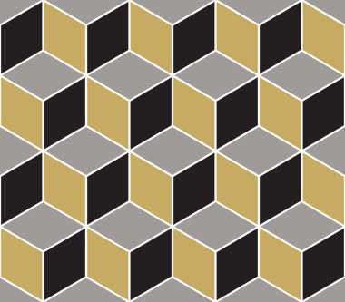 Yaratıcı minimalist geometrik dikişsiz desen, dokulu arka plan 