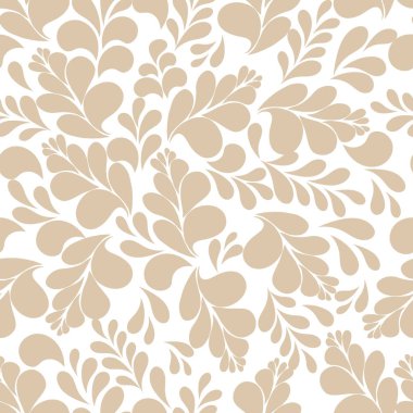 Filigran kıvırcık damask süs ile dikişsiz desen