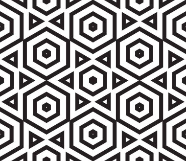 Yaratıcı minimalist geometrik dikişsiz desen, dokulu arka plan 