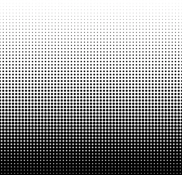 Minimalistic Monochrome Seamless Pattern Dots Textured Background — Stock Vector