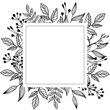 Kopyalama alanı ile parlak renkli çiçek çerçeve