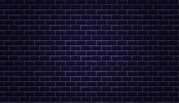 Ciemny Mur Cegły Teksturowane Tło — Wektor stockowy
