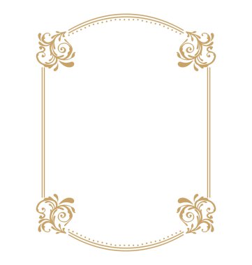 Arka planda zarif antika elementler 