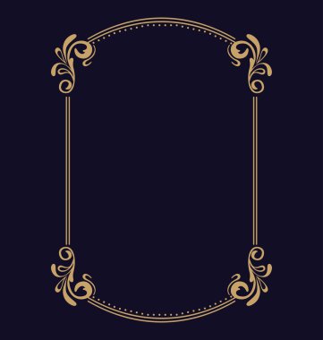 Arka planda zarif antika elementler 