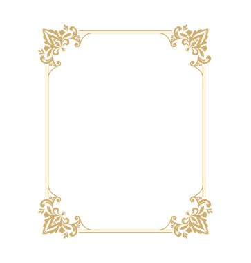 Arka planda zarif antika elementler 