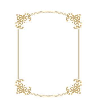 Arka planda zarif antika elementler 