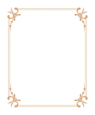 Arkadaki biçimlendirilmiş çerçeve ögeleri 