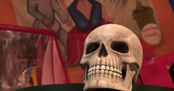 Animation d'un crâne exploitant .