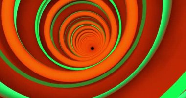 Spiral tünelin renkli soyut zemini.