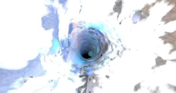 Fond abstrait réalisé par couleur pastel et vortex.