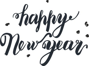 Elle çizilmiş Noel etiketleri