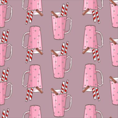 Suluboya resim sorunsuz lezzetli kahve latte