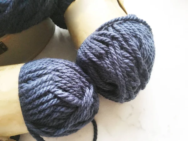 örme için bir iplik yumağı