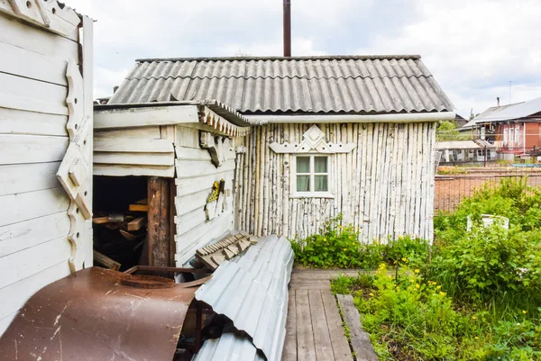 Lesosibirsk Russland Juni 2019 Museumsflugzeug Alte Werkzeugmaschine Aus Holz Flugzeug — Stockfoto