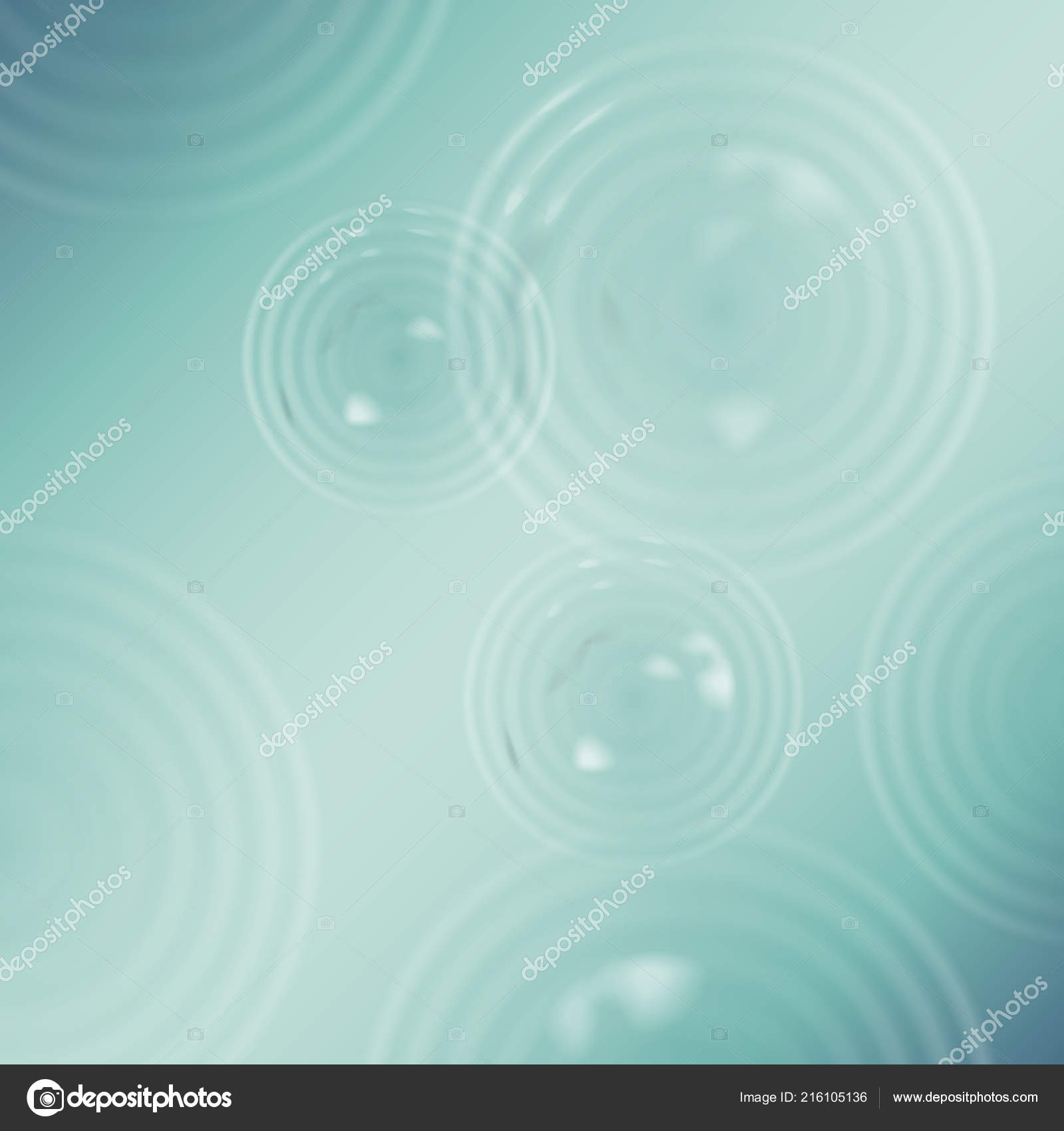 Top View Clear Ripples Background Illustration Stock Vector Image by ...