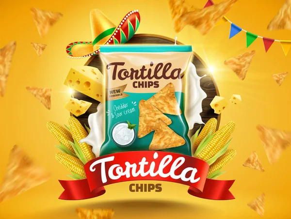 Reklamlar tortilla cips