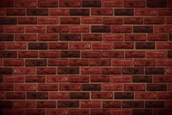 Красная кирпичная стена — стоковый вектор
