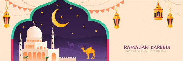 Projeto ramadan kareem —  Vetores de Stock