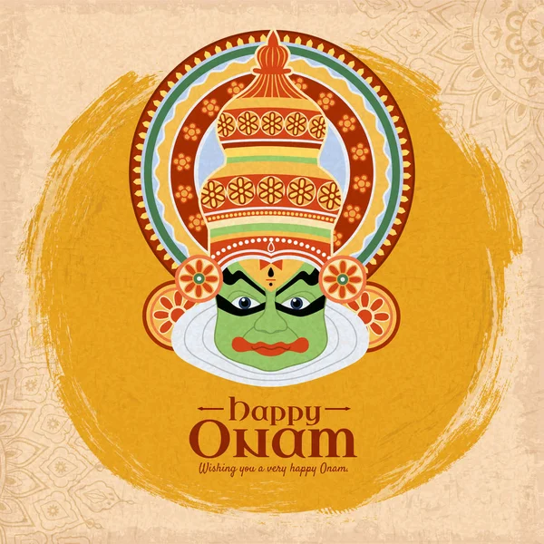 Glad Onam Festival — Stock vektor