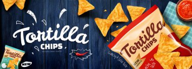 Reklamlar tortilla cips