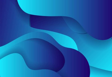 Renkli geometrik arka plan. Sıvı şekiller kompozisyon. Eps10. vektör çizim