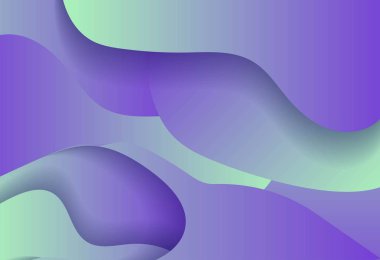 Renkli geometrik arka plan. Sıvı şekiller kompozisyon. Eps10. vektör çizim