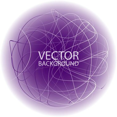 Yaratıcı soyut geometrik arka plan parlak daireler ile. Vektör
